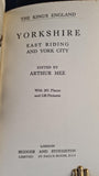 Arthur Mee - Yorkshire, East Riding & York City, Hodder & Stoughton, 1941