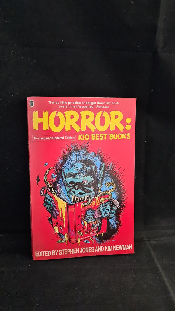 Stephen Jones & Kim Newman - Horror: 100 Best Books, New English, 1992, Paperbacks