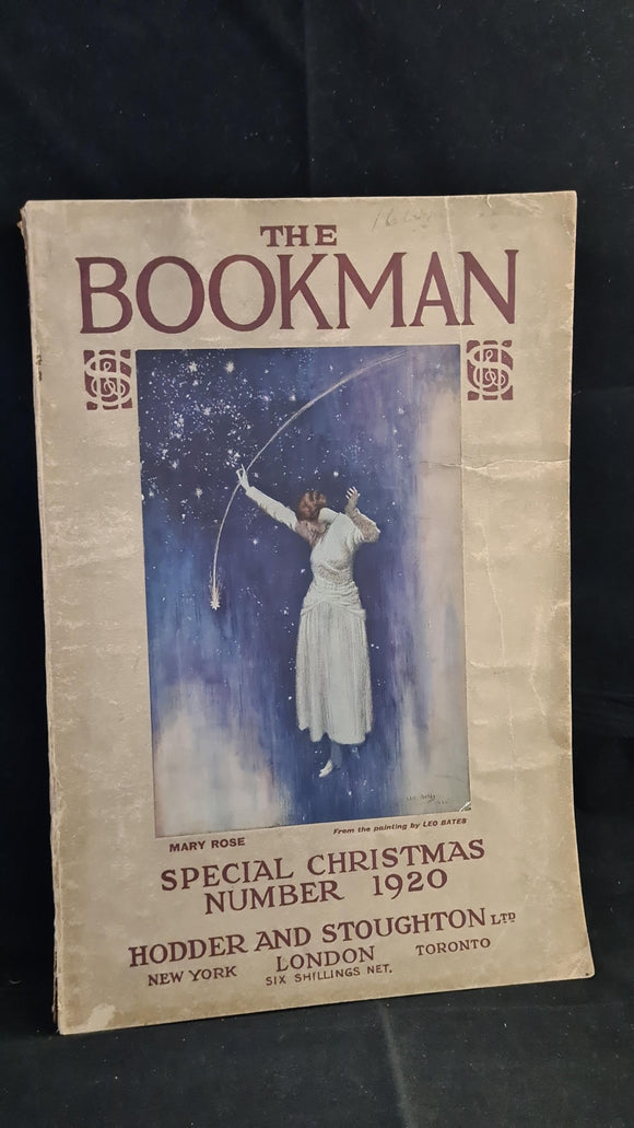 The Bookman Special Christmas Number 1920, Hodder & Stoughton