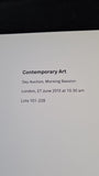 Sotheby's 27 June 2013, Contemporary Art
