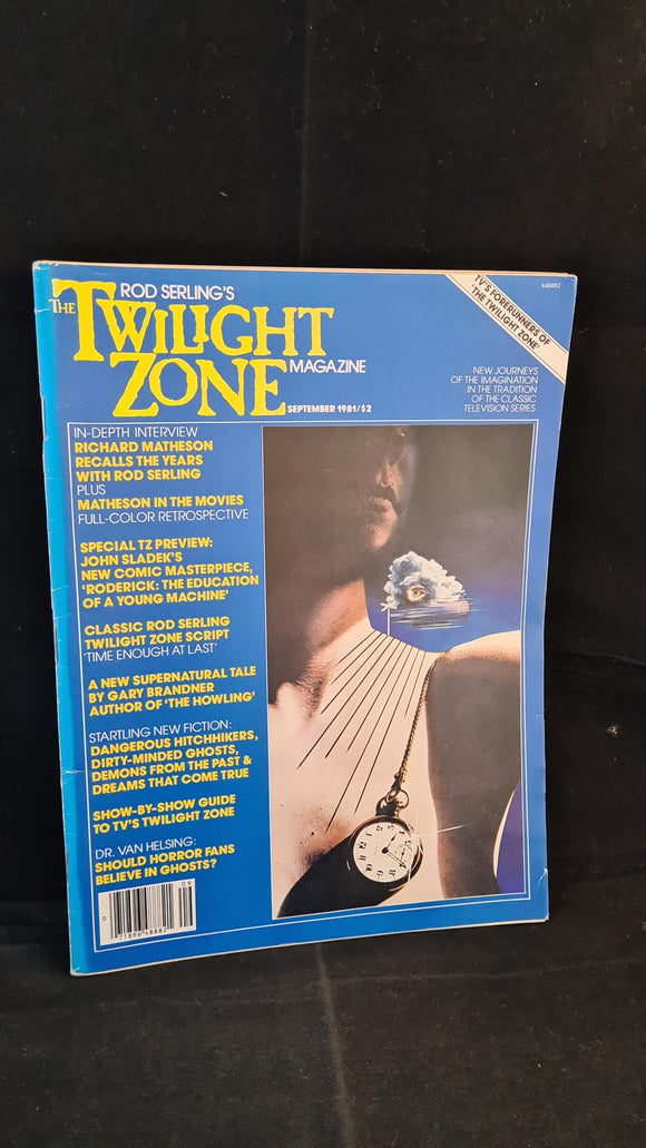 Rod Serling's - The Twilight Zone Magazine, September 1981
