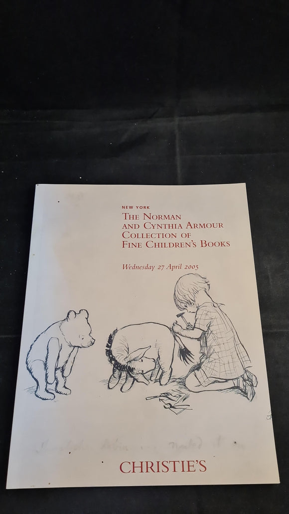 Christie's 27 April 2005, The Norman & Cynthia Armour Collection of Fine Children's Books