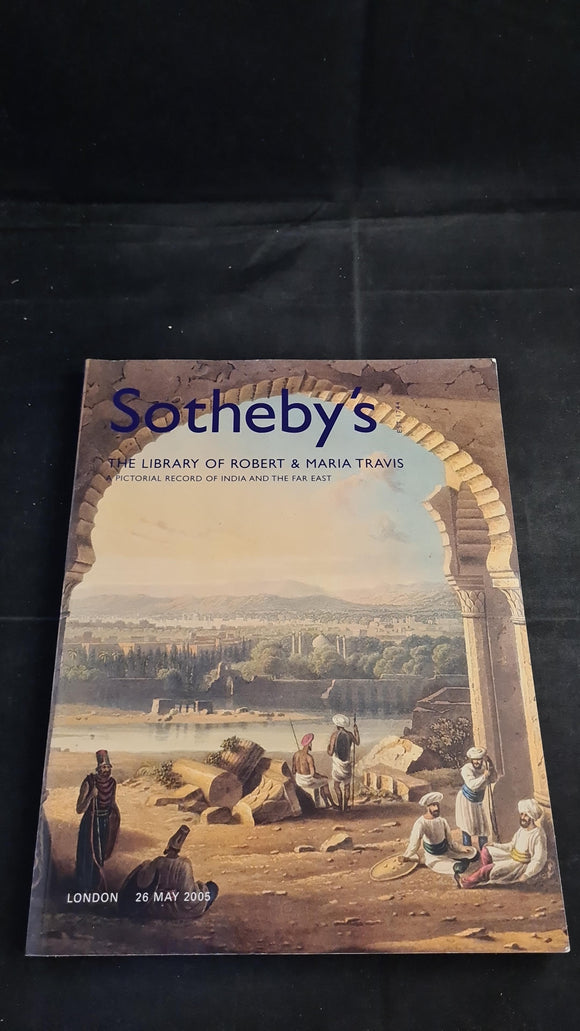 Sotheby's 26 May 2005, The Library of Robert & Maria Travis, Pictorial Record of India