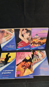 Mills & Boon Modern Romance x 6, Penny Jordan - Blackmailing the Society Bride, 2005