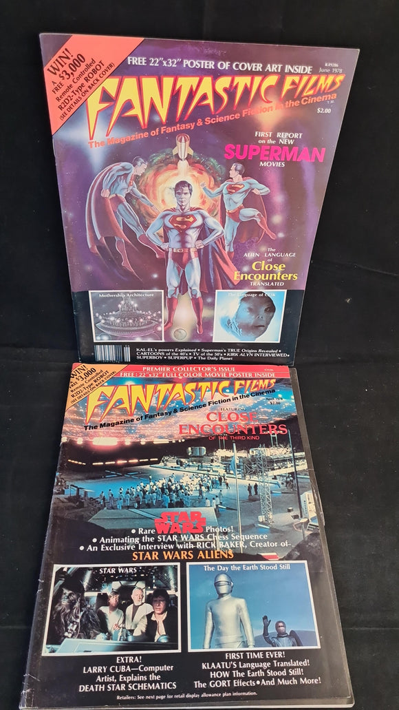 Fantastic Films April & June 1978, The Magazine of Fantasy & Science Fiction in the Cinema