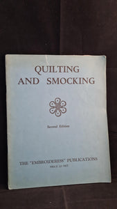 K M Harris - Quilting & Smocking, James Pearsall, Second Edition