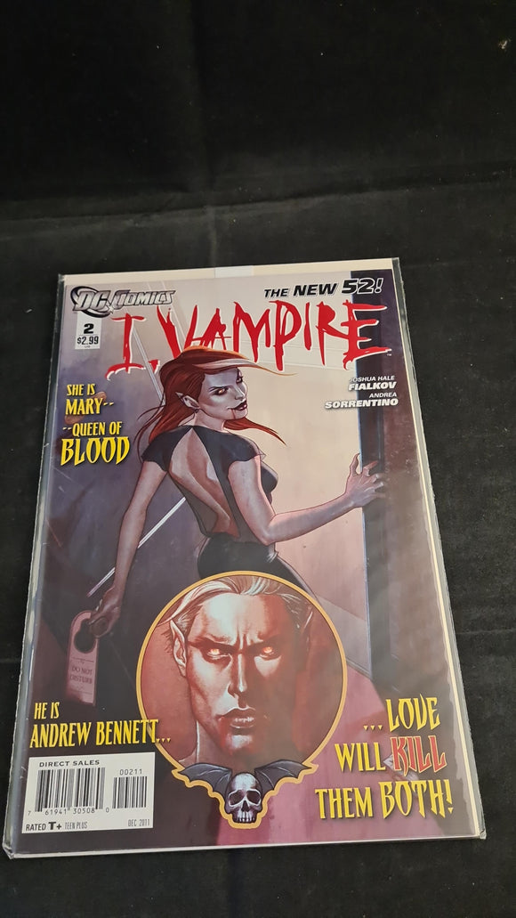 I, Vampire Number 2 December 2011, DC Comics, Unopened