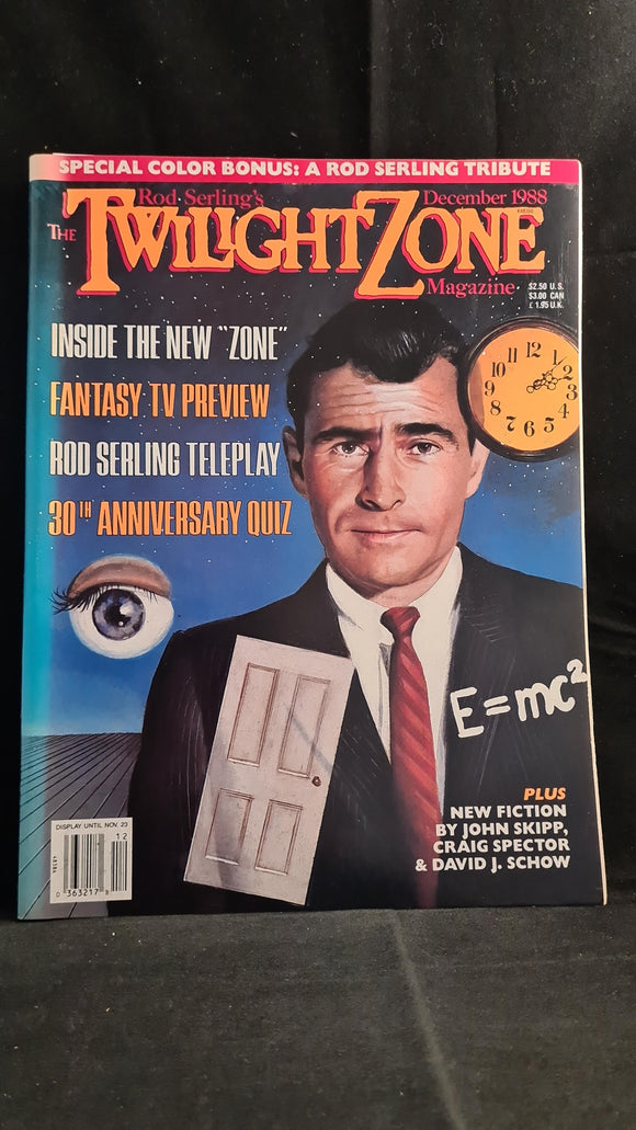 Rod Serling's  The Twilight Zone Magazine, Volume 8 Number 5 December 1988