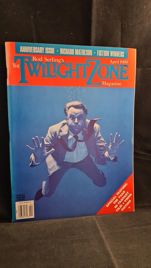 Rod Serling's  The Twilight Zone Magazine, Volume 9 Number 1 April 1989