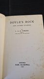 L A G Strong -Doyle's Rock & other stories, Basil Blackwell, 1925, First Edition, Inscribed, Signed