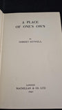 Osbert Sitwell - A Place of One's Own, Macmillan, 1941, First Edition