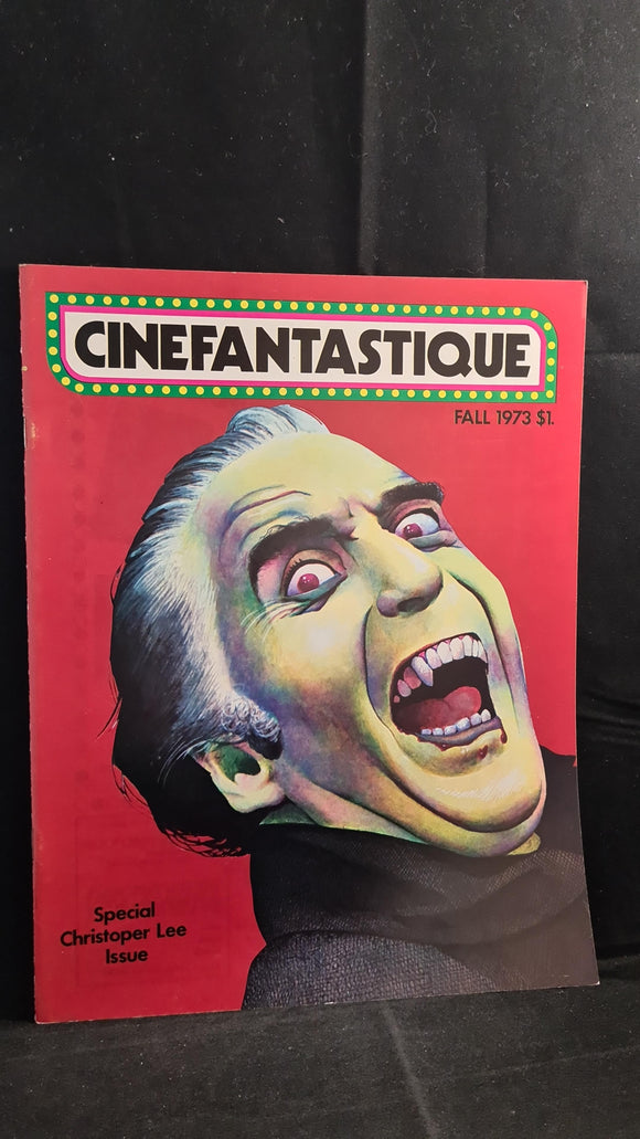 Cinefantastique Volume 3 Number 1 Fall 1973, Special Christopher Lee Issue