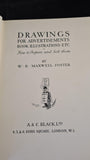 W R Maxwell Foster - Drawings, For Advertisements etc. A & C Black, 1928
