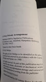 E M Phillips - A Very Private Arrangement, Sagittarius Publications, 2008, Inscribed, Signed