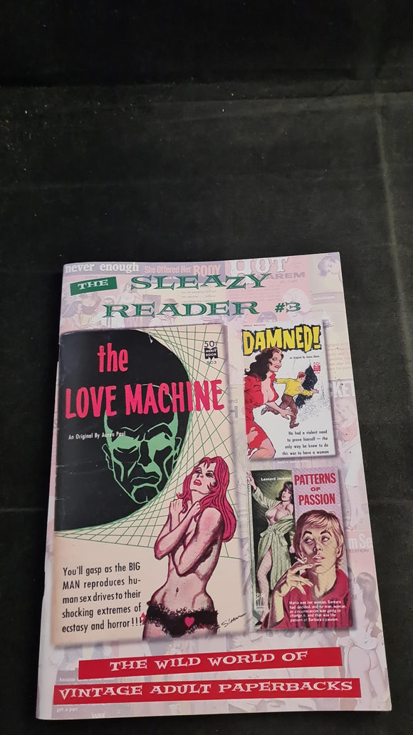 The Sleazy Reader Number 3 October 2015, World of Vintage Adult Paperbacks