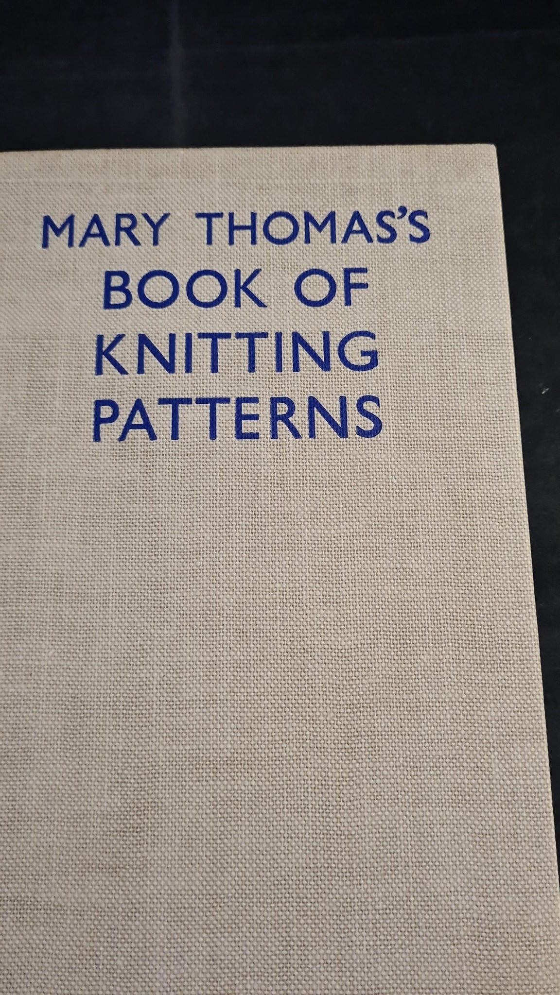 Mary Thomas's Knitting Book - Needlepoint Joint