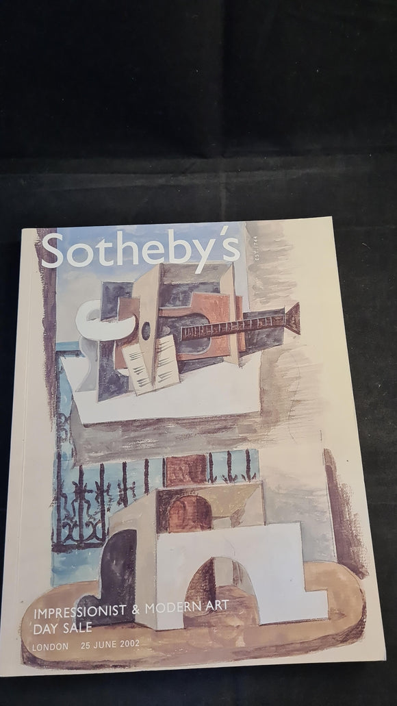 Sotheby's 25 June 2002, Impressionist & Modern Art, London