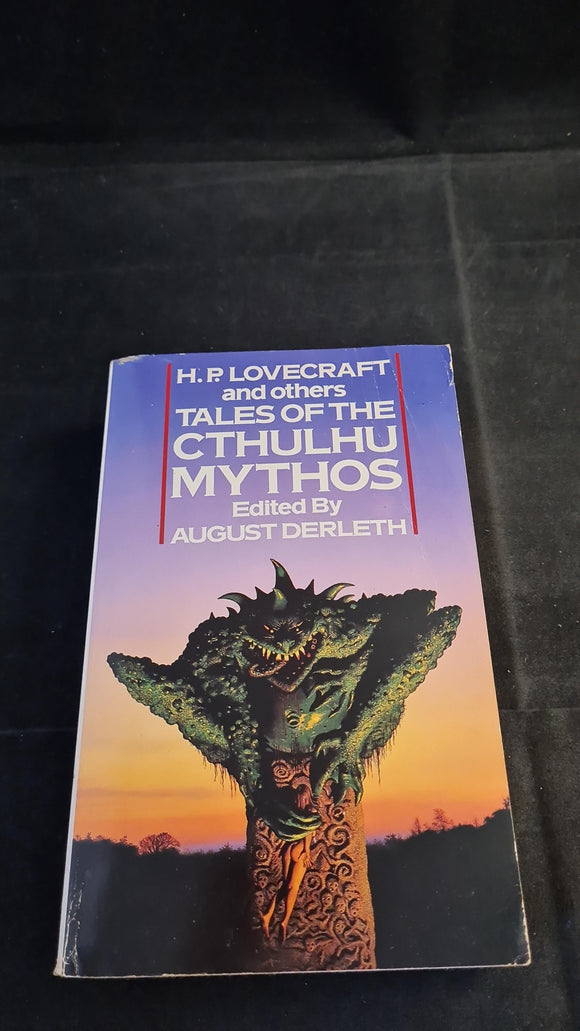 August Derleth - Tales of the Cthulhu Mythos, Grafton Books, 1990, Paperbacks
