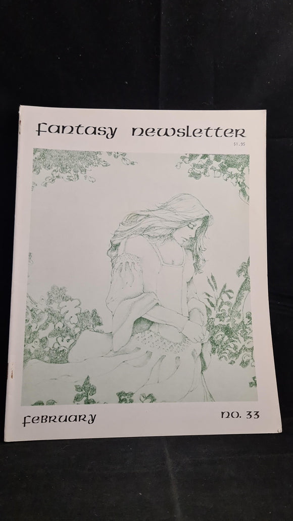 Fantasy Newsletter Volume 4 Number 2 February 1981, Number 33