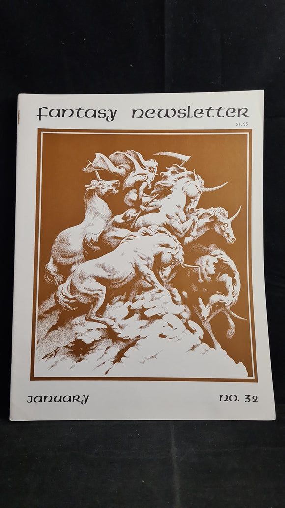 Fantasy Newsletter Volume 4 Number 1 January 1981, Number 32