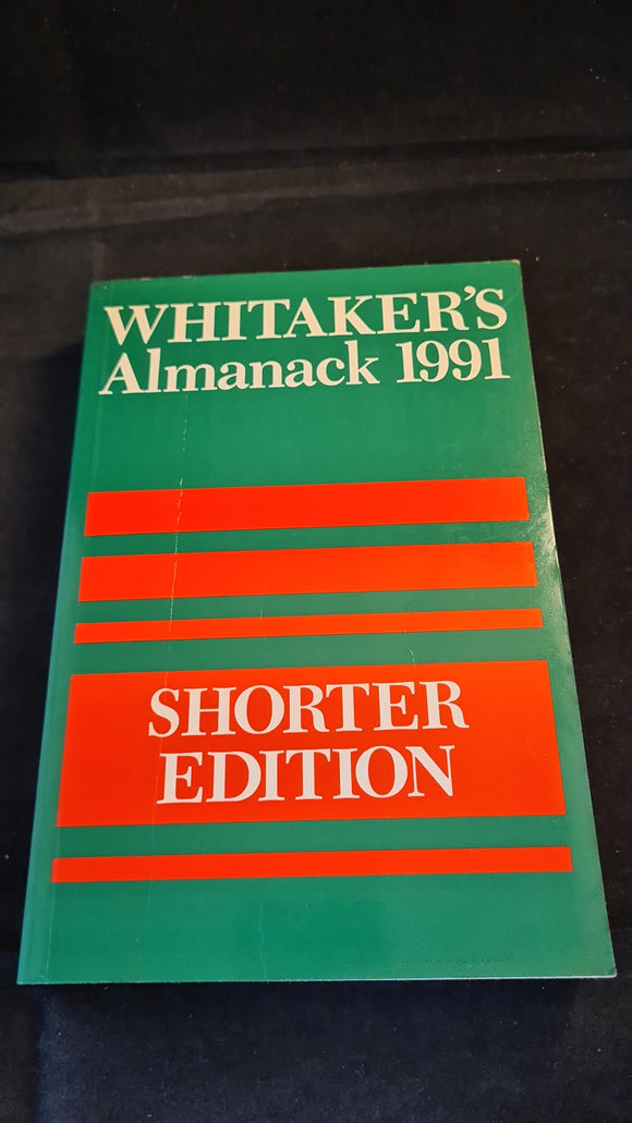 Whitaker's Almanack 1991, Shorter Edition