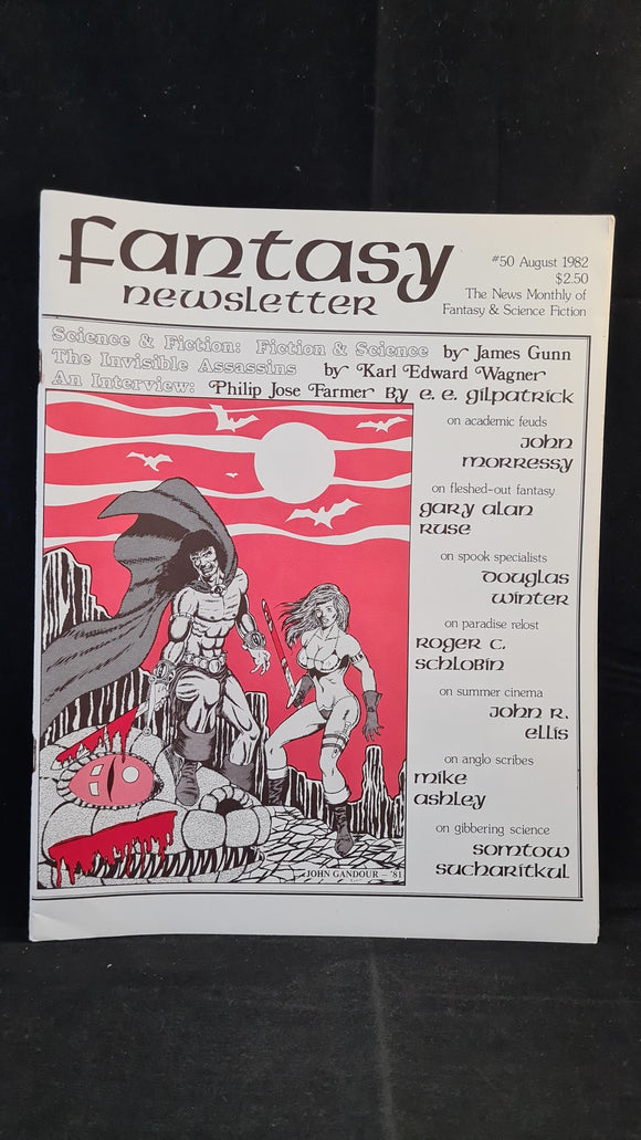 Fantasy Newsletter Volume 5 Number 7 Whole 50 August 1982