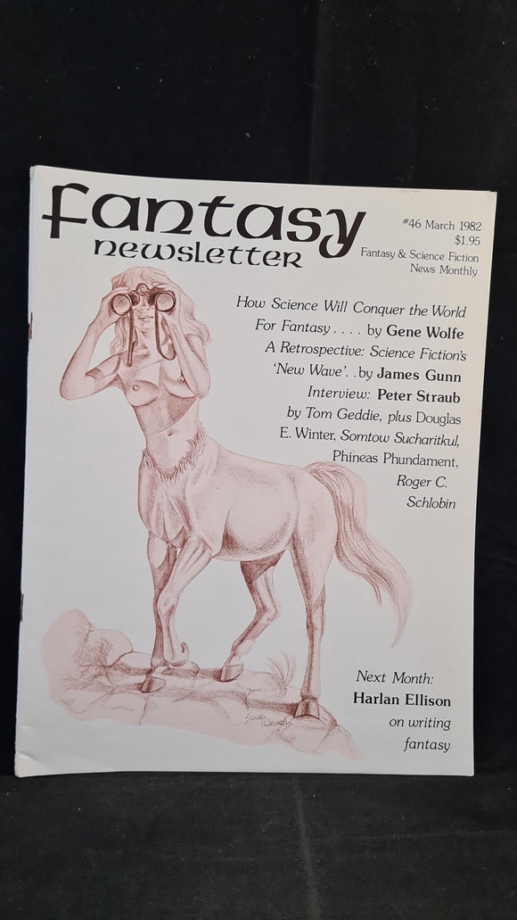 Fantasy Newsletter Volume 5 Number 3 Whole 46 March 1982
