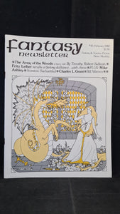 Fantasy Newsletter Volume 5 Number 2 Whole 45 February 1982