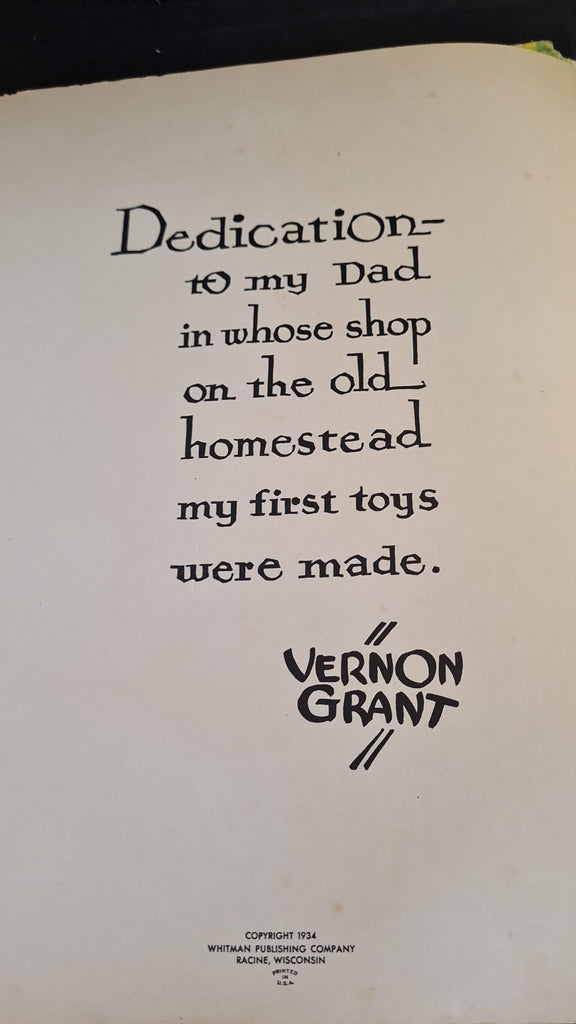 Vernon Grant - Tinker Tim the Toy Maker, Whitman Publishing, 1934 ...