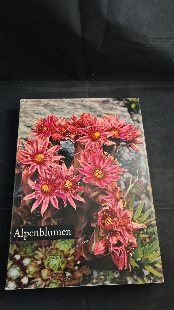 Edeltraud Danesch - Alpenblumen, Silva-Verlag Zurich, 1969, Alpine Flowers