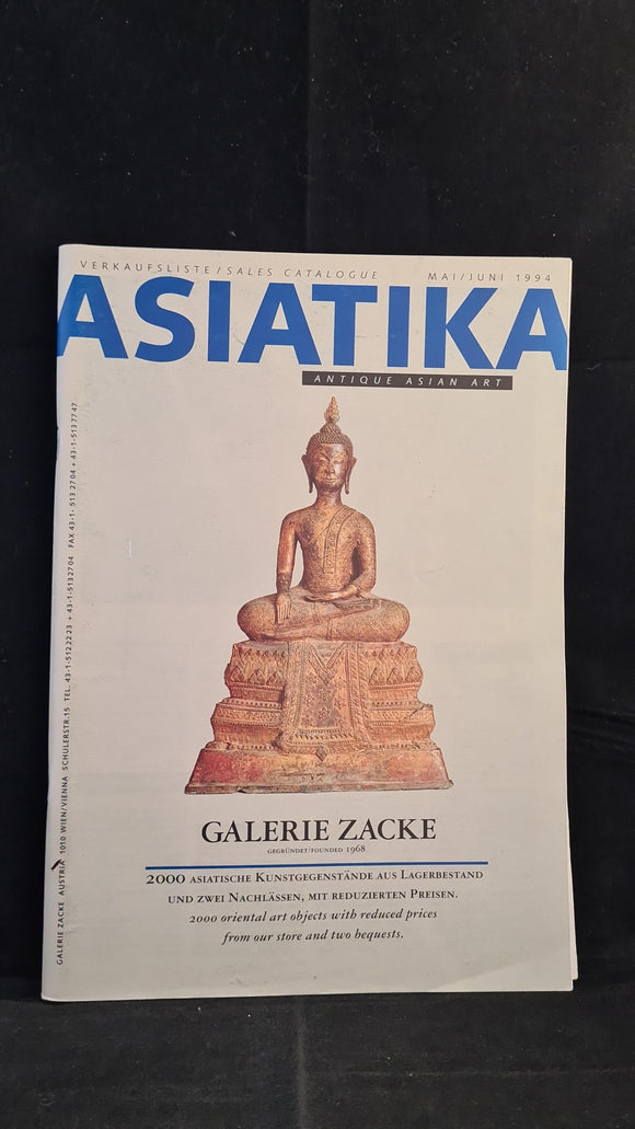 Asiatika Antique Asian Art, May/June 1994