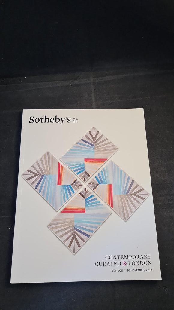 Sotheby's 20 November 2018, Contemporary Curated London