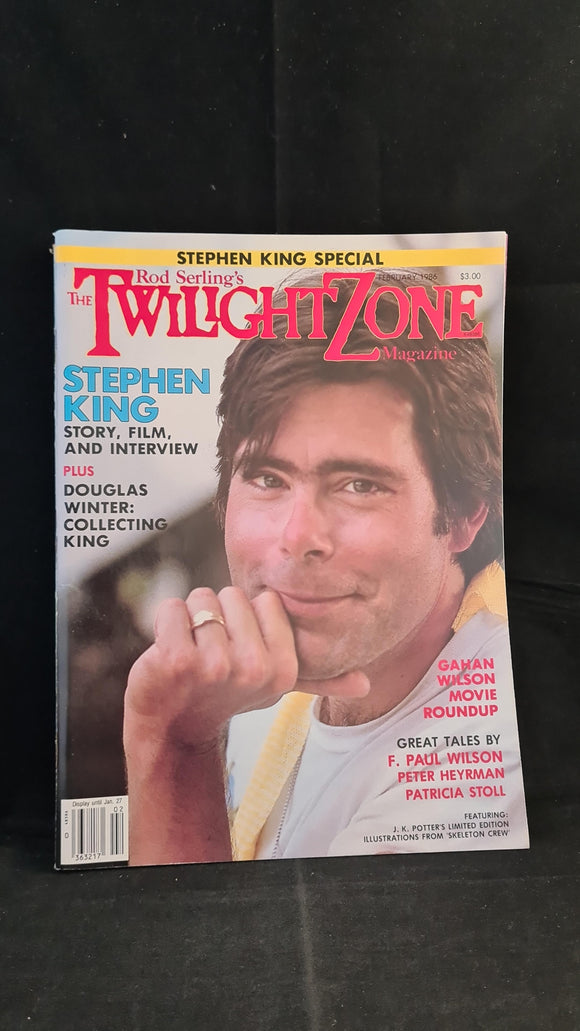 Rod Serling's - The Twilight Zone Magazine, Volume 5 Number 6 February 1986, Stephen King