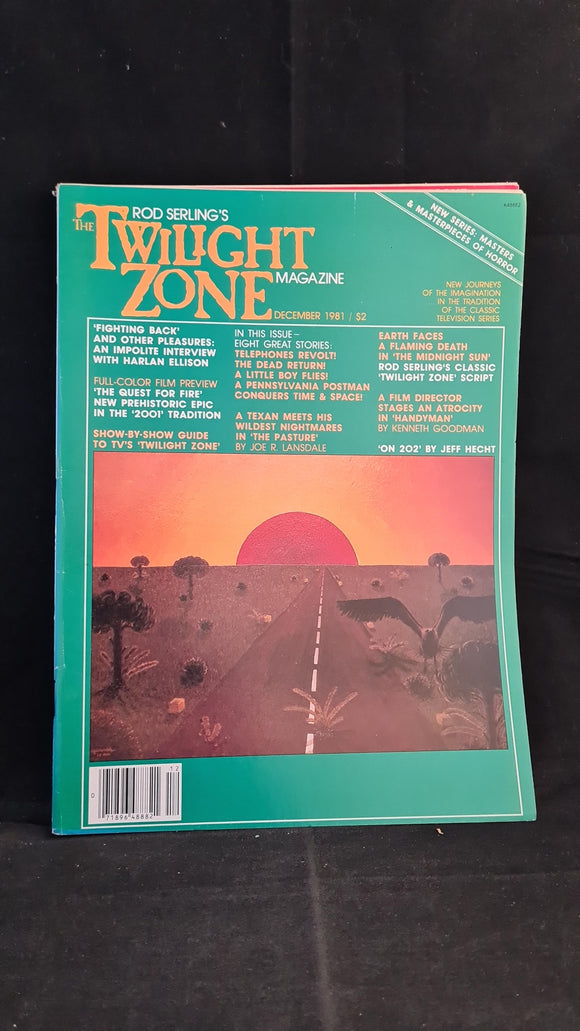 Rod Serling's - The Twilight Zone Magazine, Volume 1 Number 9 December 1981