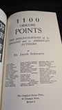 Jacob Schwartz - 1100 Obscure Points, Chatford House Press, 1969