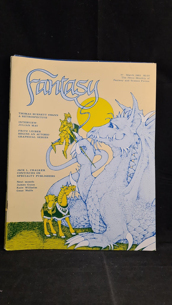 Fantasy Newsletter Volume 6 Number 3 Whole 57 March 1983