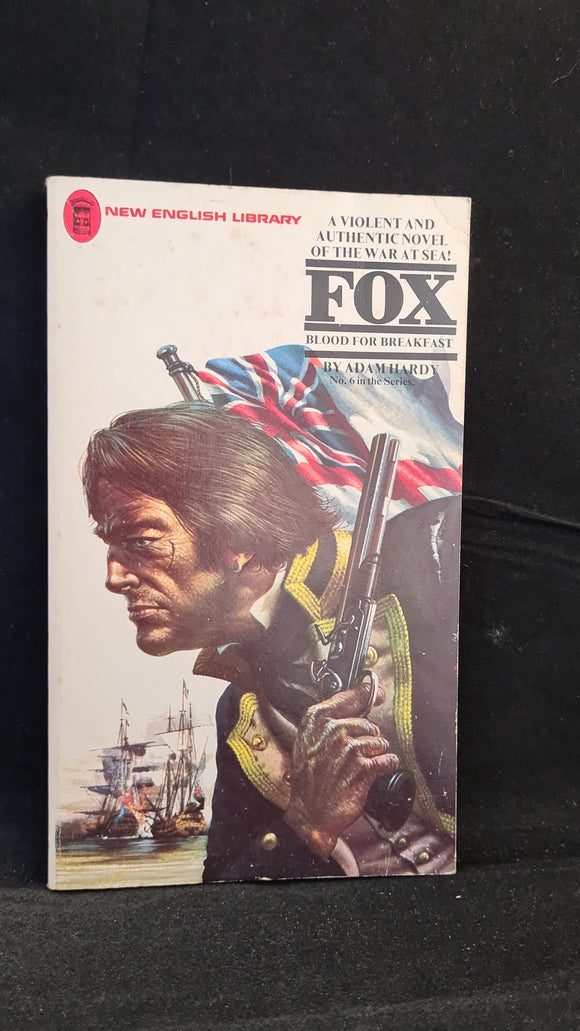 Adam Hardy - Fox 6: Blood for Breakfast, New English Library, February 1974, Paperbacks