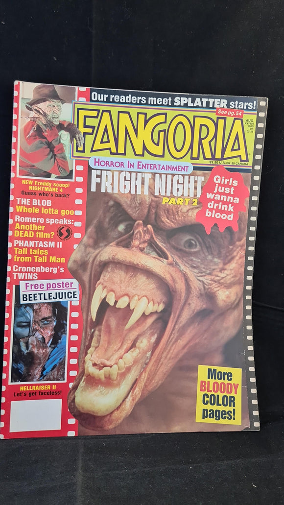 Fangoria Number 76 Volume 8 August 1988