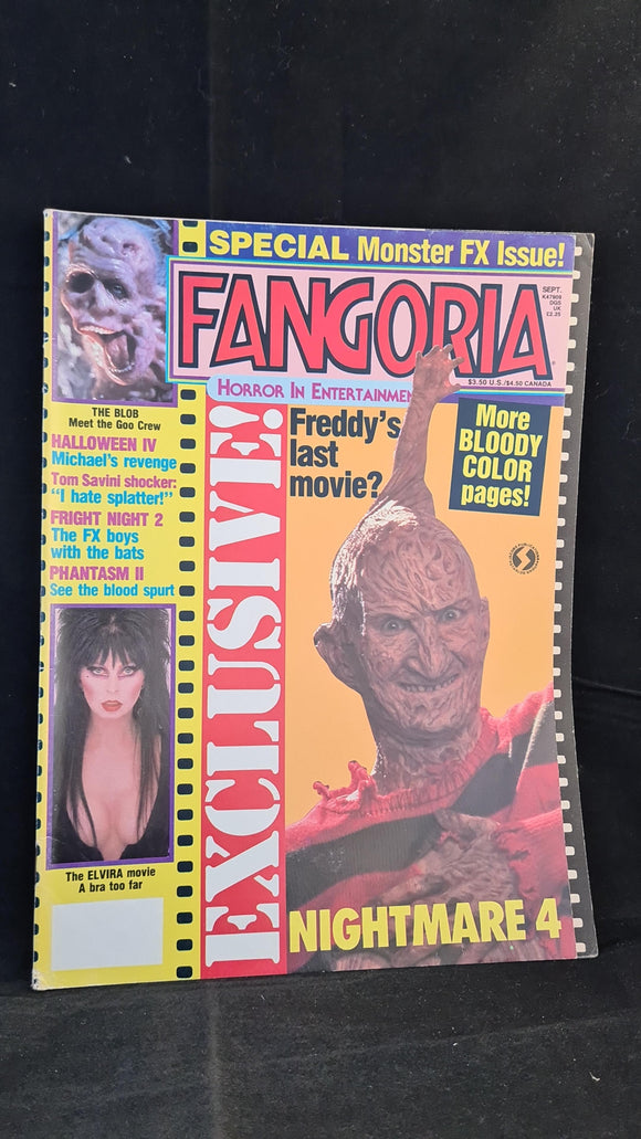 Fangoria Number 77 Volume 8 September 1988