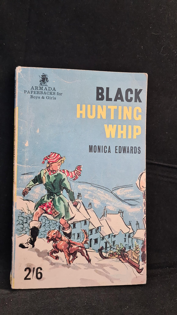 Monica Edwards - Black Hunting Whip, Armada Paperbacks, 1967