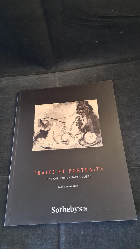 Sotheby's 28 March 2019, Traits et Portraits, Paris