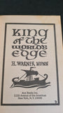 H Warner Munn - King Of The World's Edge, Ace Books, 1939, Paperbacks