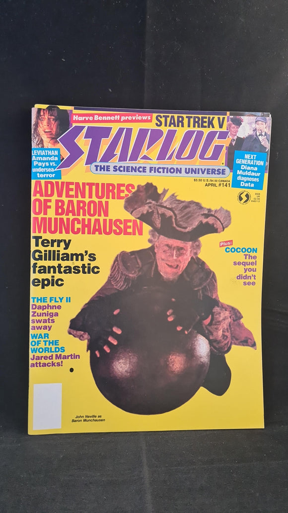 Starlog Magazine Number 141 April 1989, The Science Fiction Universe