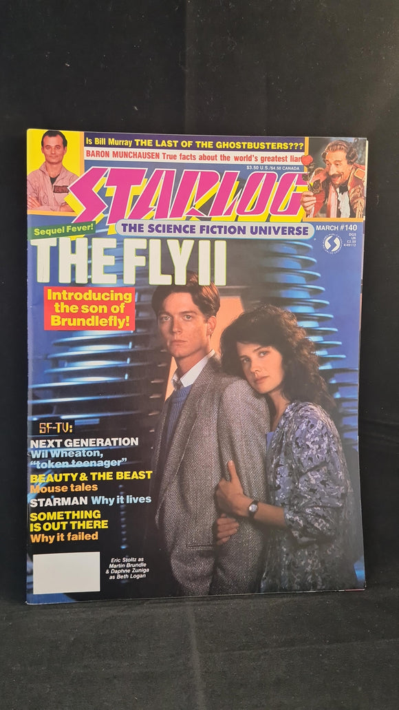 Starlog Magazine Number 140 March 1989, The Science Fiction Universe