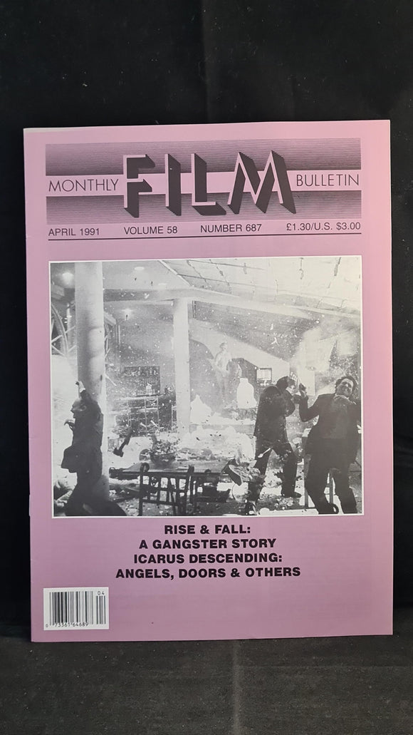 Monthly Film Bulletin Volume 58 Number 687 April 1991, last one issued