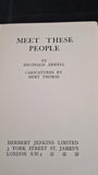 Reginald Arkell - Meet These People, Herbert Jenkins, 1928