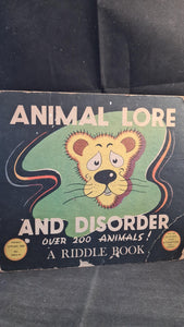 James Riddell - Animal Lore and Disorder, Africa House, no date