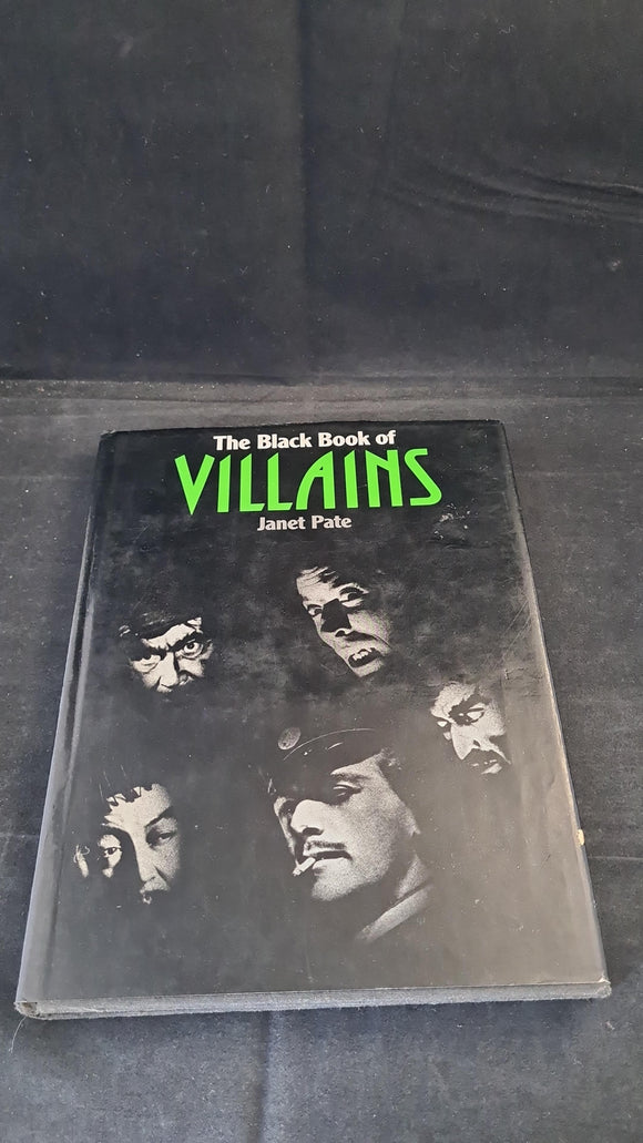 Janet Pate - The Black Book of Villains, David & Charles, 1975