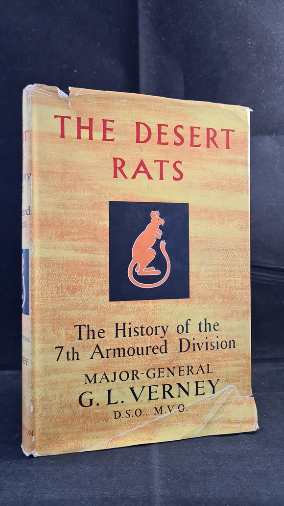 Major-General G L Verney - The Desert Rats, Hutchinson, 1954