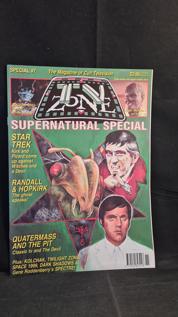 TV Zone Special Number 7 November 1992, The Magazine of Cult Television